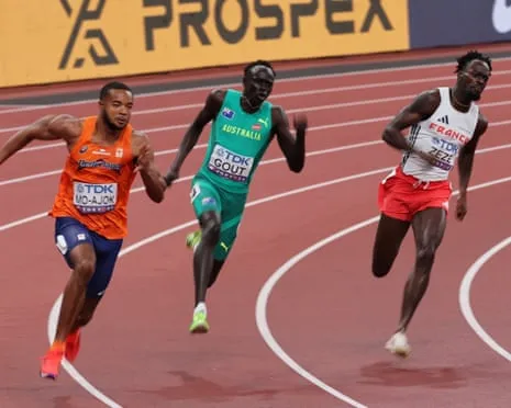 The Young Sprinter Bows Out After Fourth-Position Finish in Heats